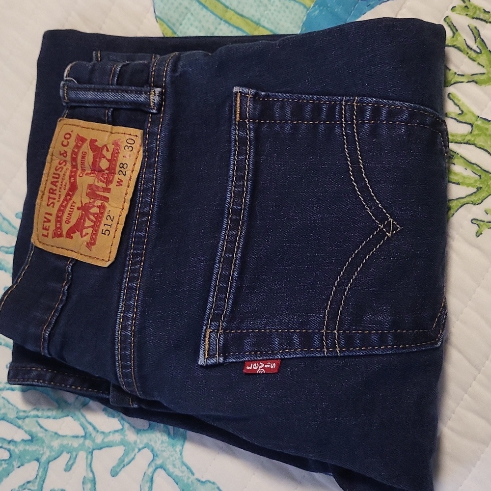 BRAND NEW Levi 512 Skinny jeans- 28w/30L